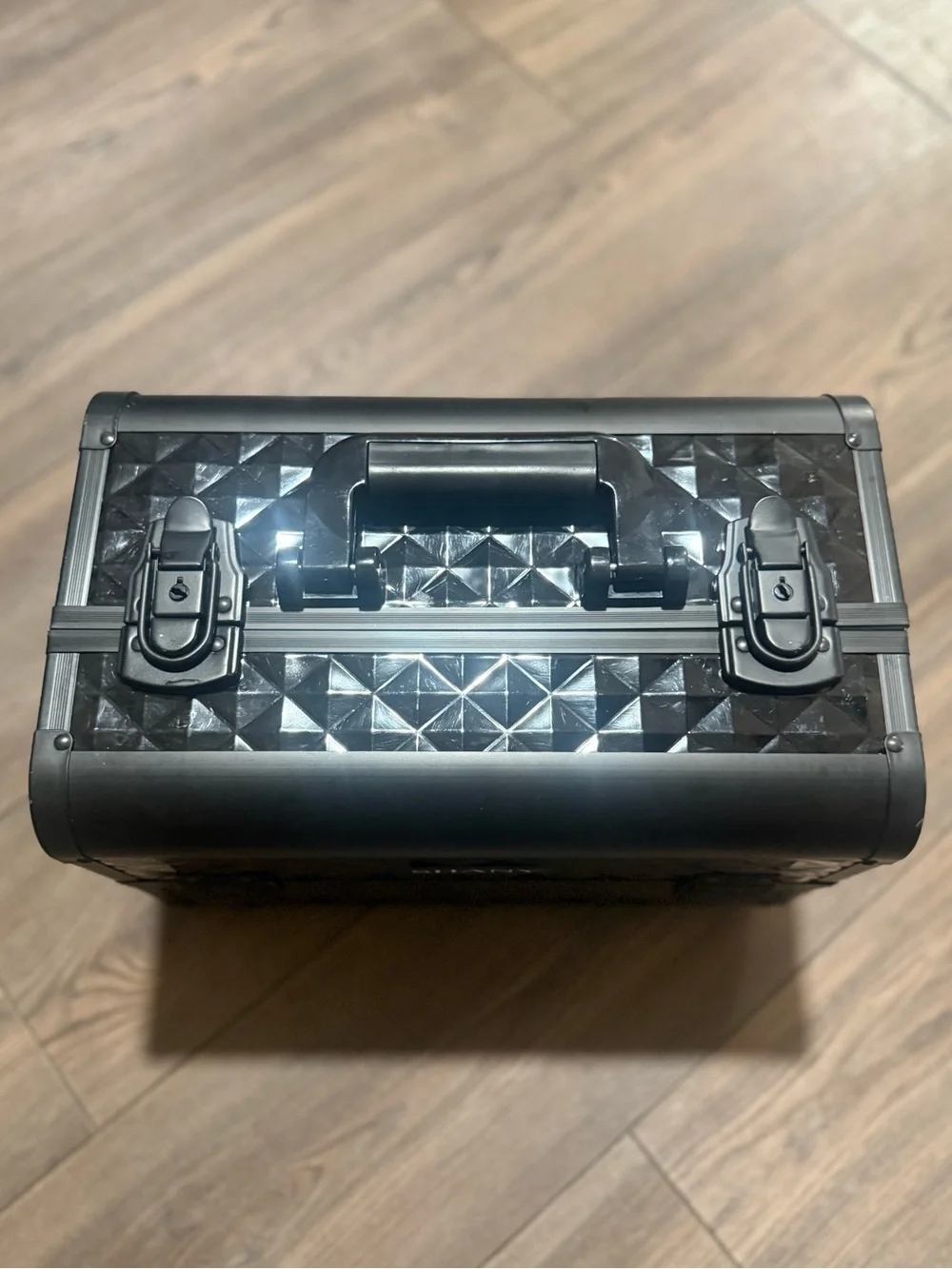 SHANY Fantasy Collection Black Makeup Train Case Cosmetic Organizer Box